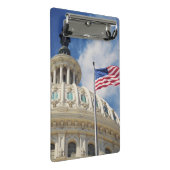 米国、コロンビア、Washington D.C.の国会議事堂の建物 ミニクリップボード (アングル)