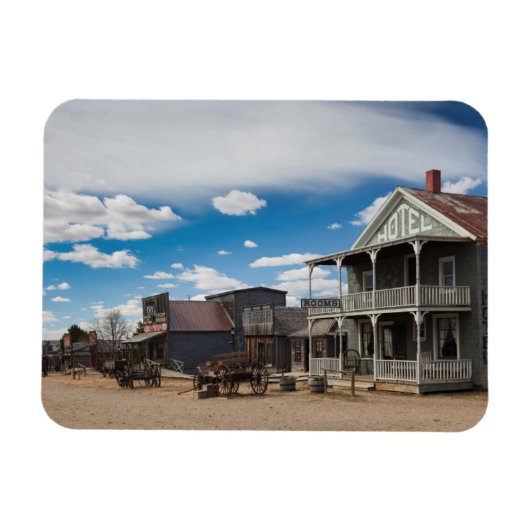 米国，サウスダコタ，スタンフォード， 1880町，パイオニア マグネット (横)