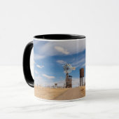 米国、サウスダコタ、Stamfordの1880年の町 マグカップ (正面左)