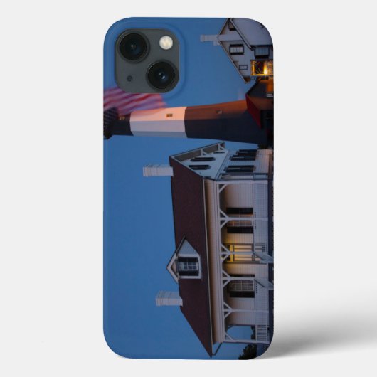 米国、ジョージアのTybeeの島、旗の飛行 Case-Mate iPhoneケース (裏面)