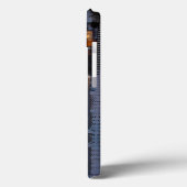 米国、ジョージアのTybeeの島、旗の飛行 Case-Mate iPhoneケース (裏面 / 左)