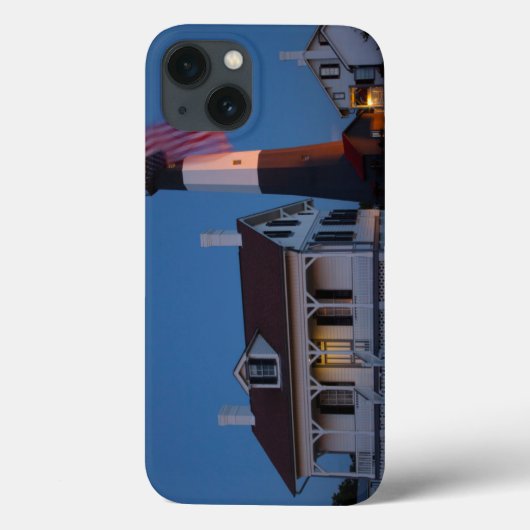 米国、ジョージアのTybeeの島、旗の飛行 Case-Mate iPhoneケース (裏面)