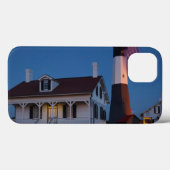 米国、ジョージアのTybeeの島、旗の飛行 Case-Mate iPhoneケース (裏面 (横))