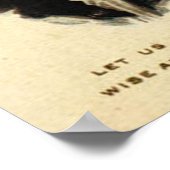 米国 – ジョージ・ワシントン州旗 ポスター (角)