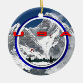 米国 セラミックオーナメント
