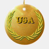 米国 セラミックオーナメント (裏面)