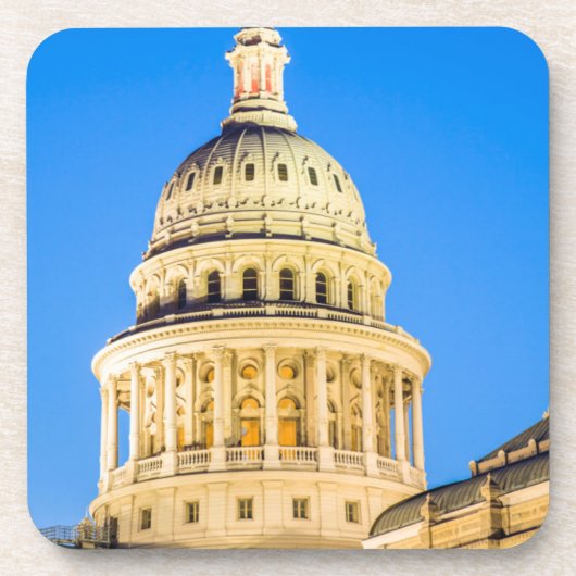 米国、テキサス州、オースティン。 国会議事堂の建物(1888年) 2 コースター (正面)