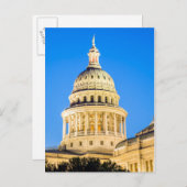 米国、テキサス州、オースティン。 国会議事堂の建物(1888年) 2 ポストカード (正面/裏面)