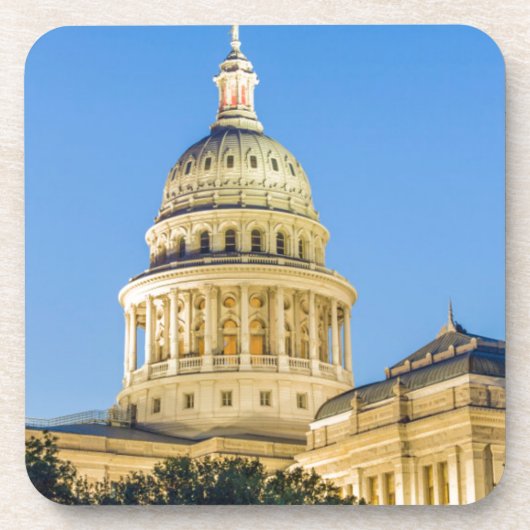 米国、テキサス州、オースティン。 国会議事堂の建物(1888年) 3 コースター (正面)