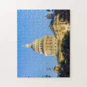 米国、テキサス州、オースティン。 国会議事堂の建物(1888年) 3 ジグソーパズル (縦)