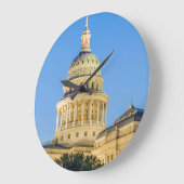 米国、テキサス州、オースティン。 国会議事堂の建物(1888年) 3 ラージ壁時計 (傾斜)