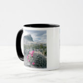 米国、テキサス州、ビッグベンド国立公園開花 マグカップ (正面左)