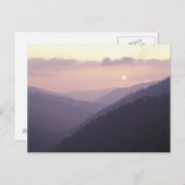 米国、テネシー州。スモーク素晴らしキー山脈2 ポストカード (正面/裏面)