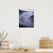 米国、テネシー州。スモーク素晴らしキー山脈 ポスター (キッチン)