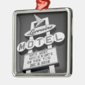 米国、テネシー州、メンフィスの国民の人権 メタルオーナメント (左)