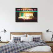 米国，テネシー州，メンフィス：エルビス・プレスリー キャンバスプリント (インサイチュ (寝室))