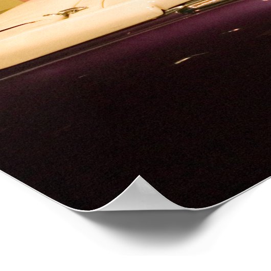 米国,テネシー州,メンフィス:エルビス・プレスリー ポスター (角)