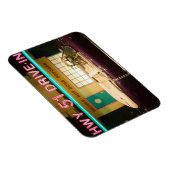 米国，テネシー州，メンフィス：エルビス・プレスリー マグネット (右側)