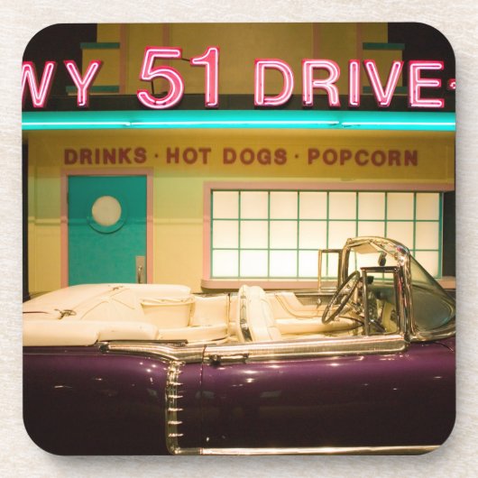 米国、テネシー州、メンフィス: エルヴィス・プレスリー コースター (正面)