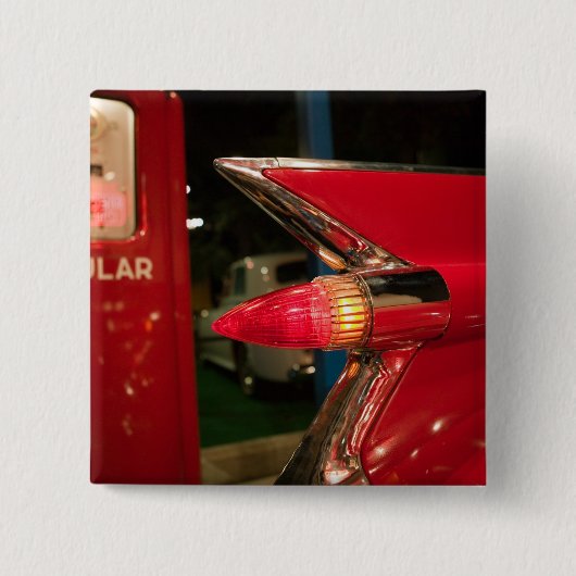 米国、テネシー州、メンフィス、エルヴィス・プレスリー 缶バッジ (正面)