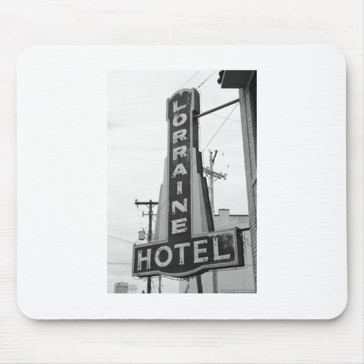 米国、テネシー州、メンフィス: 国民の人権 マウスパッド (正面)