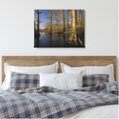 米国、テネシー州。レールフット国立野生生物 キャンバスプリント (インサイチュ (寝室))