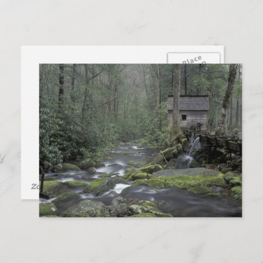 米国，テネシー素晴らし州，スモーク山脈National 3 ポストカード (正面/裏面)