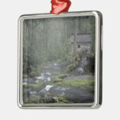 米国,テネシー素晴らし州,スモーク山脈National 3 メタルオーナメント (左)