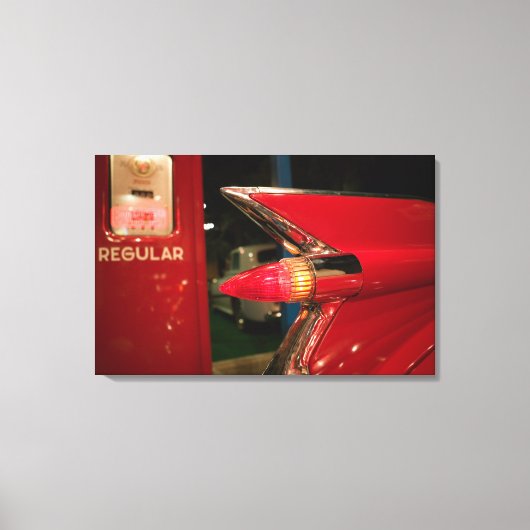 米国、テネシー、メンフィス、エルビス・プレスリー キャンバスプリント (正面)