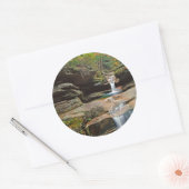 米国、ニューイングランド、ニューハンプシャー、ホワイトマウンテン ラウンドシール (封筒)