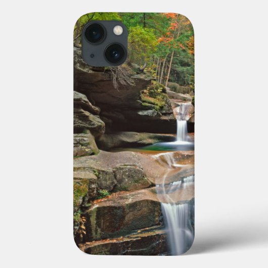 米国、ニューイングランド、ニューハンプシャー、ホワイトマウンテン Case-Mate iPhoneケース (裏面)