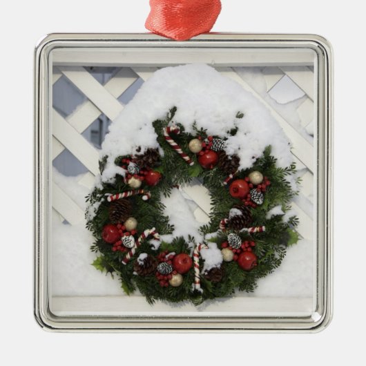 米国、ニューイングランド、マサチューセッツ読州、その他 メタルオーナメント (正面)