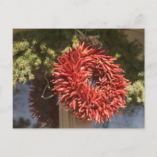 米国,ニューメキシコ,サンタフェ:ダウンタウンSanta Fe, 2 ポストカード (正面)