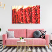 米国，ニューメキシコ，サンタフェ：ダウンタウンSanta Fe, 3 キャンバスプリント (インサイチュ (リビング))