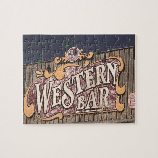 米国、ニューメキシコ、Cloudcroft: 山の町(電気 ジグソーパズル (横)