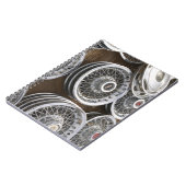 米国、ニューメキシコ、Prewitt: 自動ホイールキャップ/Rt。 66 ノートブック (左側)