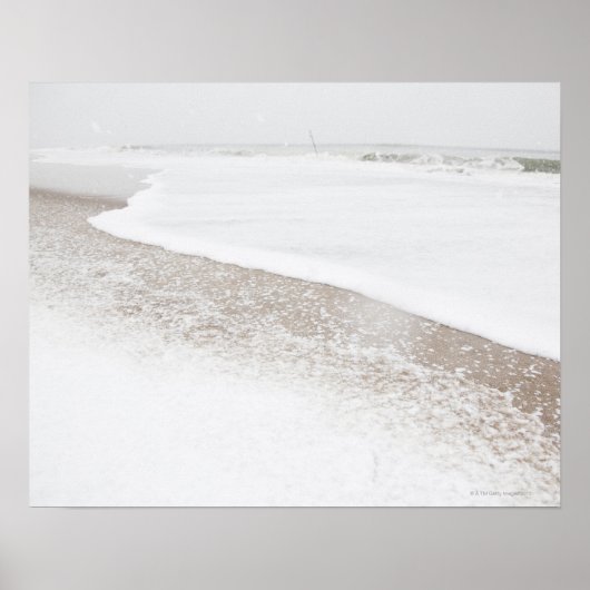 米国、ニューヨーク州、ロッカウェイビーチ、ビーチ ポスター (正面)