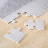 米国、ニューヨーク州、Rockawayのビーチ、吹雪 ジグソーパズル (側面)