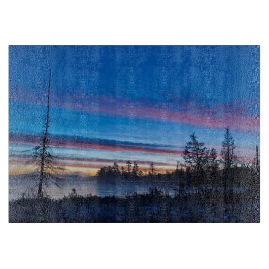 米国、ニューヨーク、アディロンダック山脈 カッティングボード (正面)