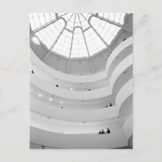 米国、ニューヨーク、ニューヨーク市：グッゲンハイム ポストカード (正面)