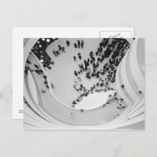 米国,ニューヨーク,ニューヨーク:グッゲンハイム4 ポストカード (正面/裏面)