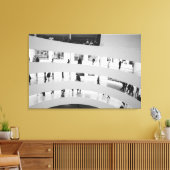 米国，ニューヨーク，ニューヨーク：グッゲンハイム5 キャンバスプリント (インサイチュ (リビング))