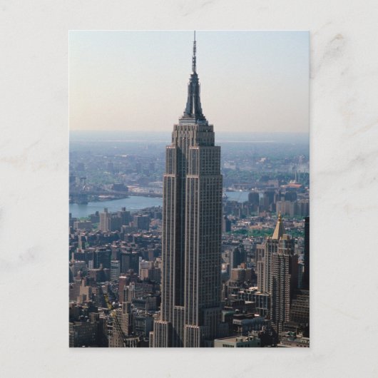 米国、ニューヨーク、ニューヨーク。ザエンパイア ポストカード (正面)