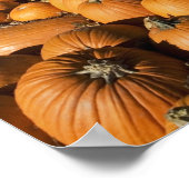 米国、ニューヨーク、ペコニック、ピックアップ付きカボチャ農場 ポスター (角)