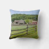 米国、ニューヨーク、Cooperstownの農家の博物館 クッション (裏面)