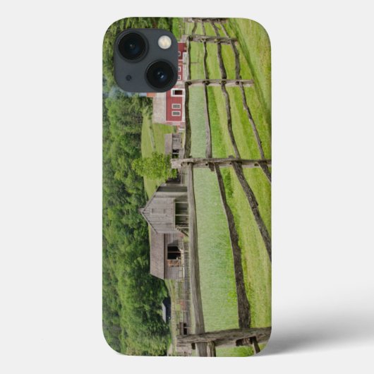 米国、ニューヨーク、Cooperstownの農家の博物館 Case-Mate iPhoneケース (裏面)