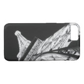 米国、ネバダ、ラスベガス:エッフェルタワー Case-Mate iPhoneケース (裏面(横))