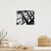 米国、ネバダ、ラスベガス：カジノスロットマシン/ ポスター (キッチン)