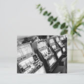 米国、ネバダ、ラスベガス:カジノスロットマシン/ ポストカード (スタンド正面)