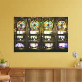 米国、ネバダ、ラスベガス。マッカラン国際的 キャンバスプリント (インサイチュ (リビング))